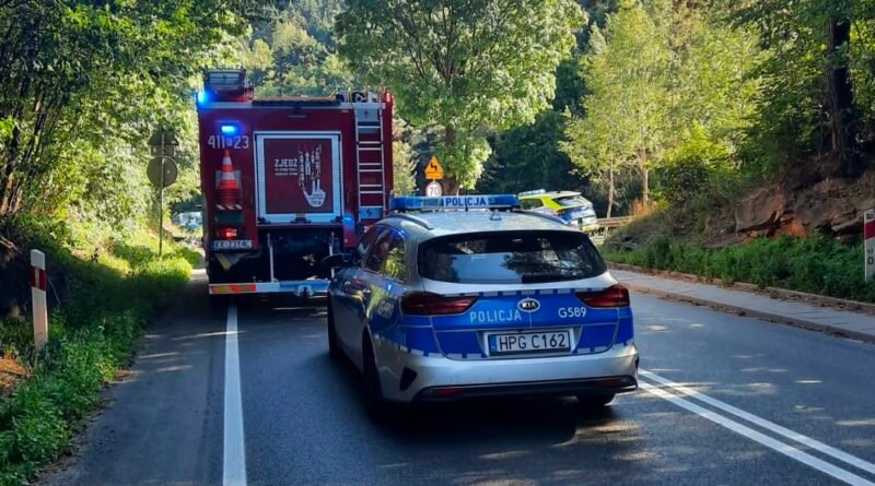 Śmiertelny wypadek motocyklisty w Wytrzyszczce