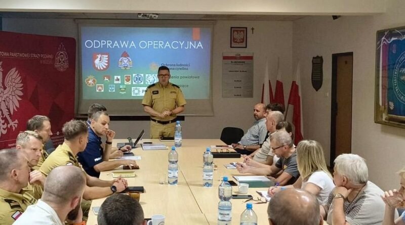 Odprawa z przedstawicielami JST OLiOC