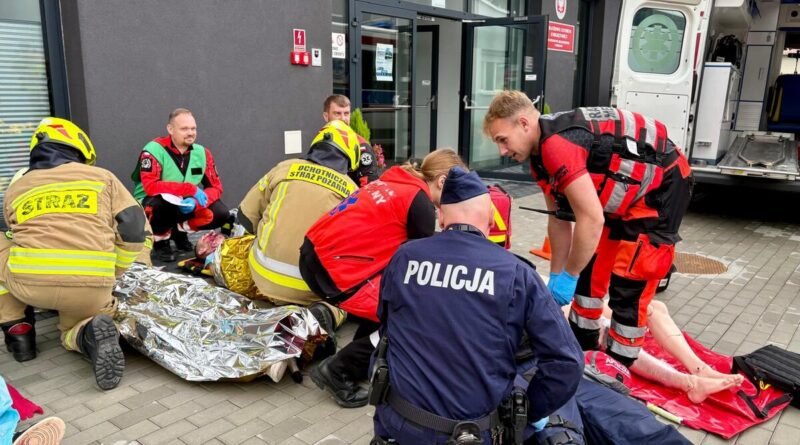 „ZIELONKA 2026” - powiatowe ćwiczenia służb ratowniczych w Brzesku